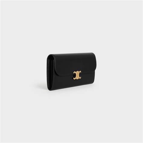 celine wallet black|Celine wallets for women.